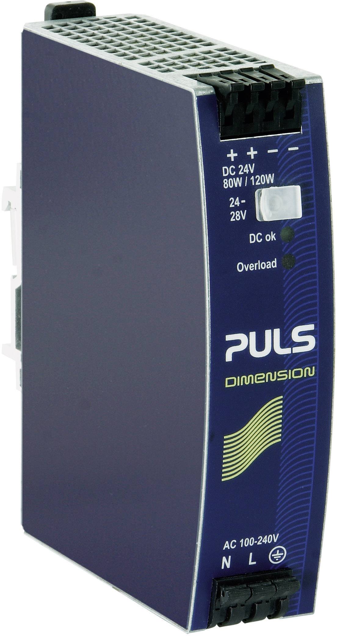 PULS QS3.241 Hutschienen-Netzteil (DIN-Rail) 24 V/DC 3.4A 80W Anzahl Ausgänge:1 x Inhalt 1St.
