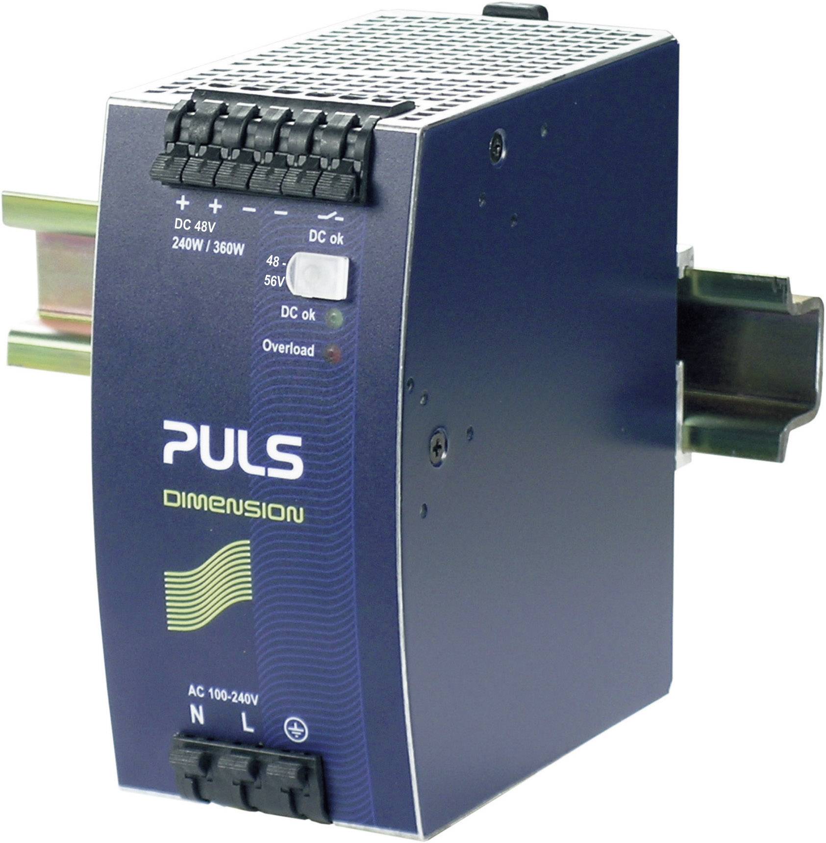 PULS QS10.481 Hutschienen-Netzteil (DIN-Rail) 48 V/DC 5A 240W Anzahl Ausgänge:1 x Inhalt 1St.