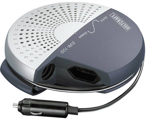 VOLTCRAFT Wechselrichter SW-100 12V 100 W 12 V/DC - 230 V/AC Lüfterlos