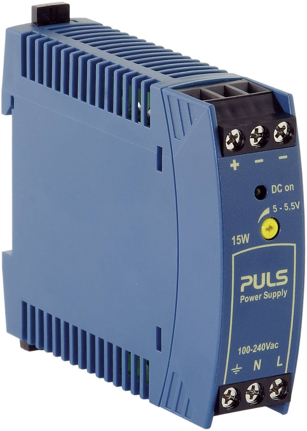 PULS ML15.051 Hutschienen-Netzteil (DIN-Rail) 5 V/DC 3A 15W Anzahl Ausgänge:1 x Inhalt 1St.