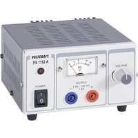 VOLTCRAFT Labornetzgerät, einstellbar PS-1152A 1.5 - 15 V/DC 1.5 - 1A 22.5W Anzahl Ausgänge 1 x VOLTCRAFT Labornetzgerät, einstellbar PS-1152A 1.5 - 15 V/DC 1.5 - 1A 22.5W Anzahl Ausgänge 1 x
