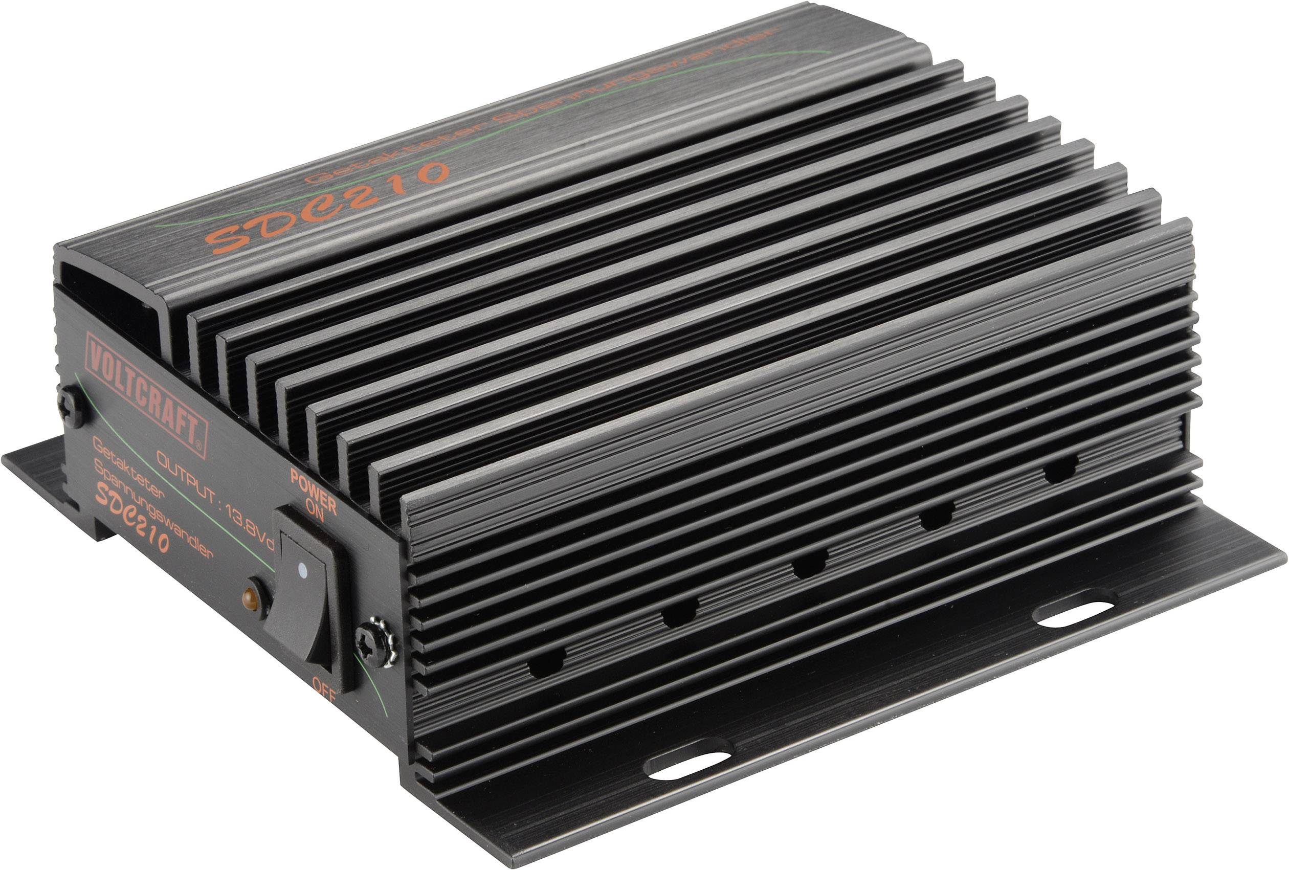 VOLTCRAFT SDC-210 DC/DC-Wandler 24 V/DC - 13.8 V/DC/10A 110W