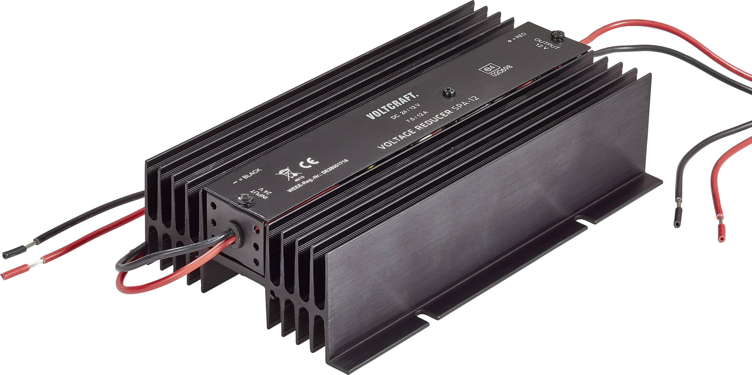 VOLTCRAFT SPA-12 DC/DC-Wandler 24 V/DC - 12 V/DC/12A 90W