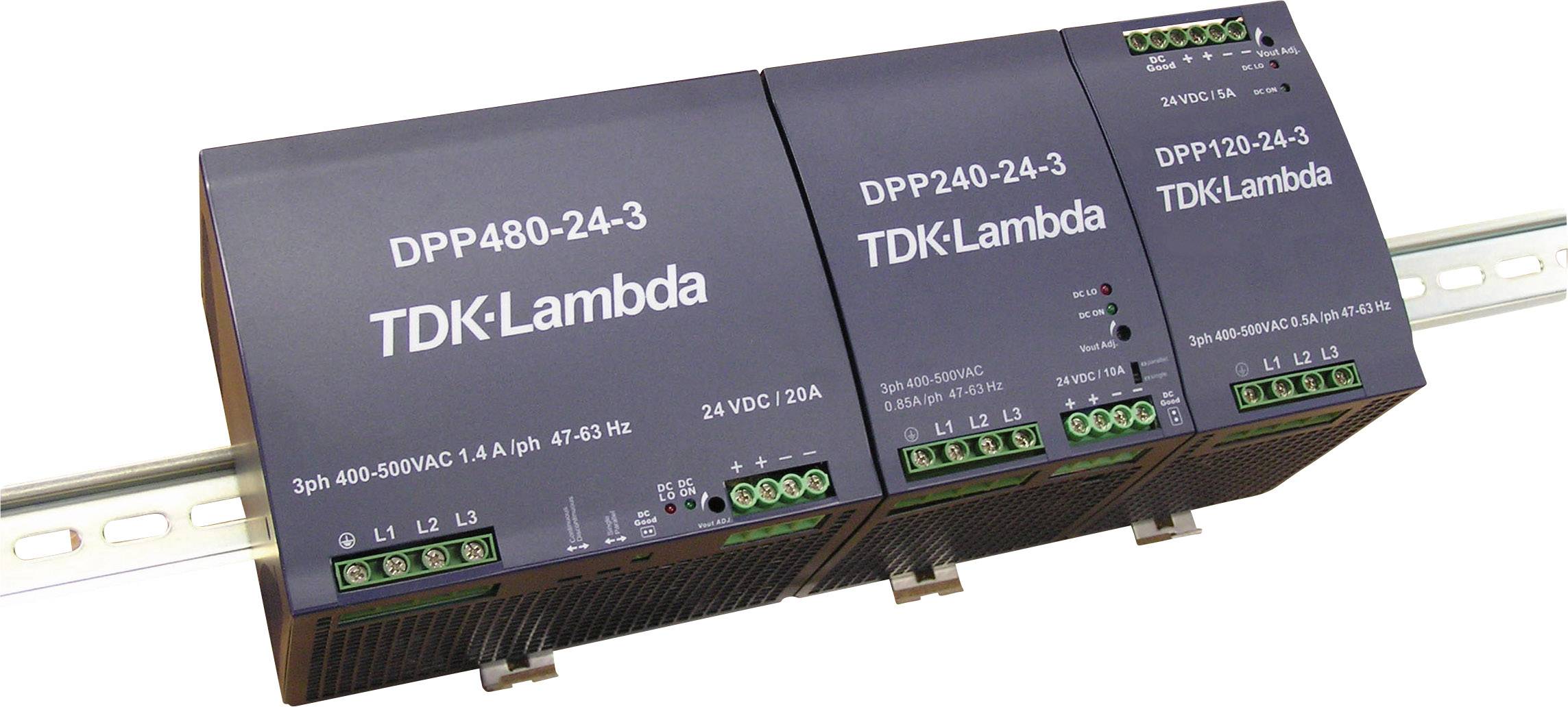 TDK-Lambda DPP240-48-3 Hutschienen-Netzteil (DIN-Rail) 48 V/DC 5 A 240 W Anzahl Ausgänge:1 x Inhalt