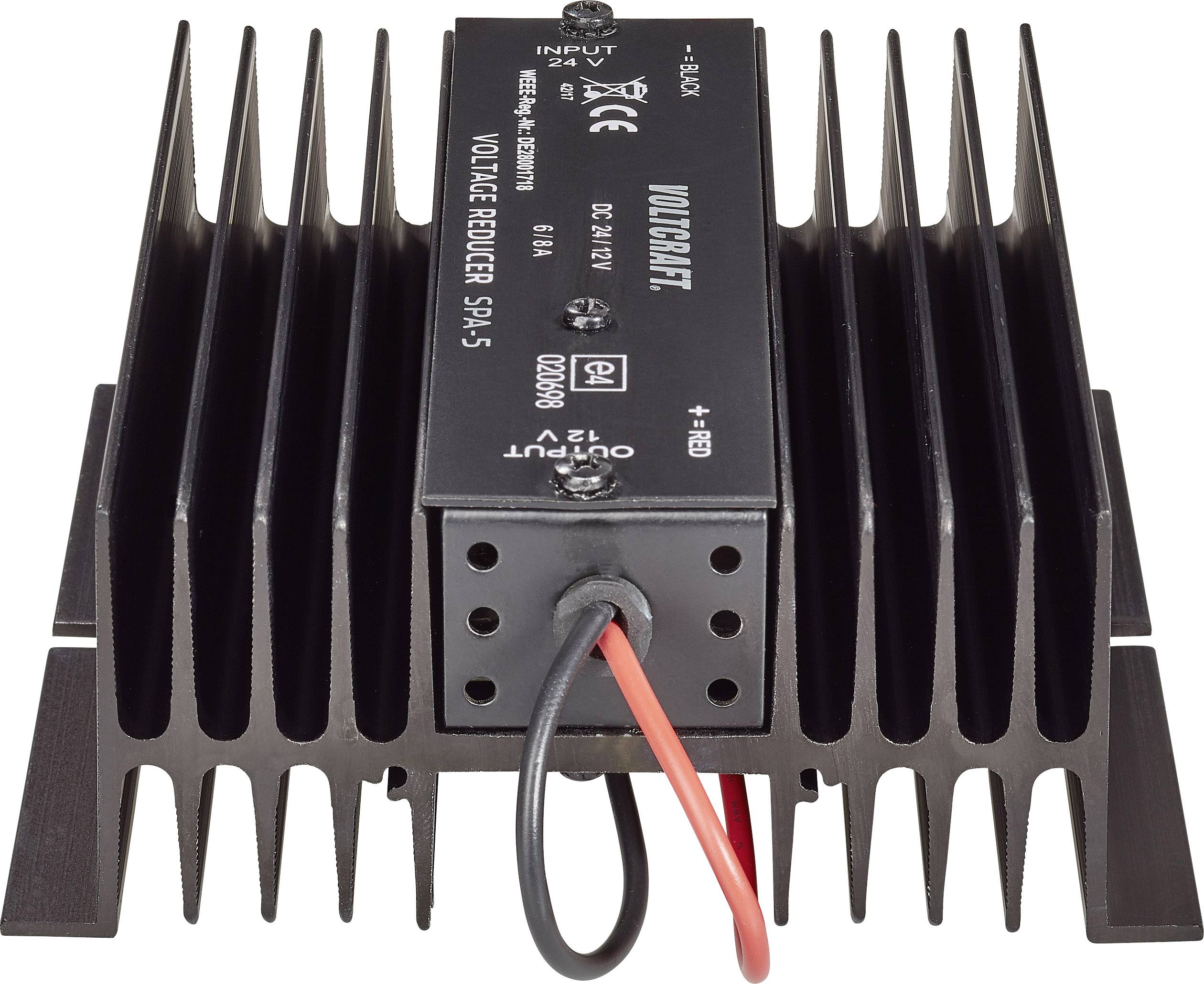 VOLTCRAFT SPA-5 DC/DC-Wandler 24 V/DC - 12 V/DC/8A 72W