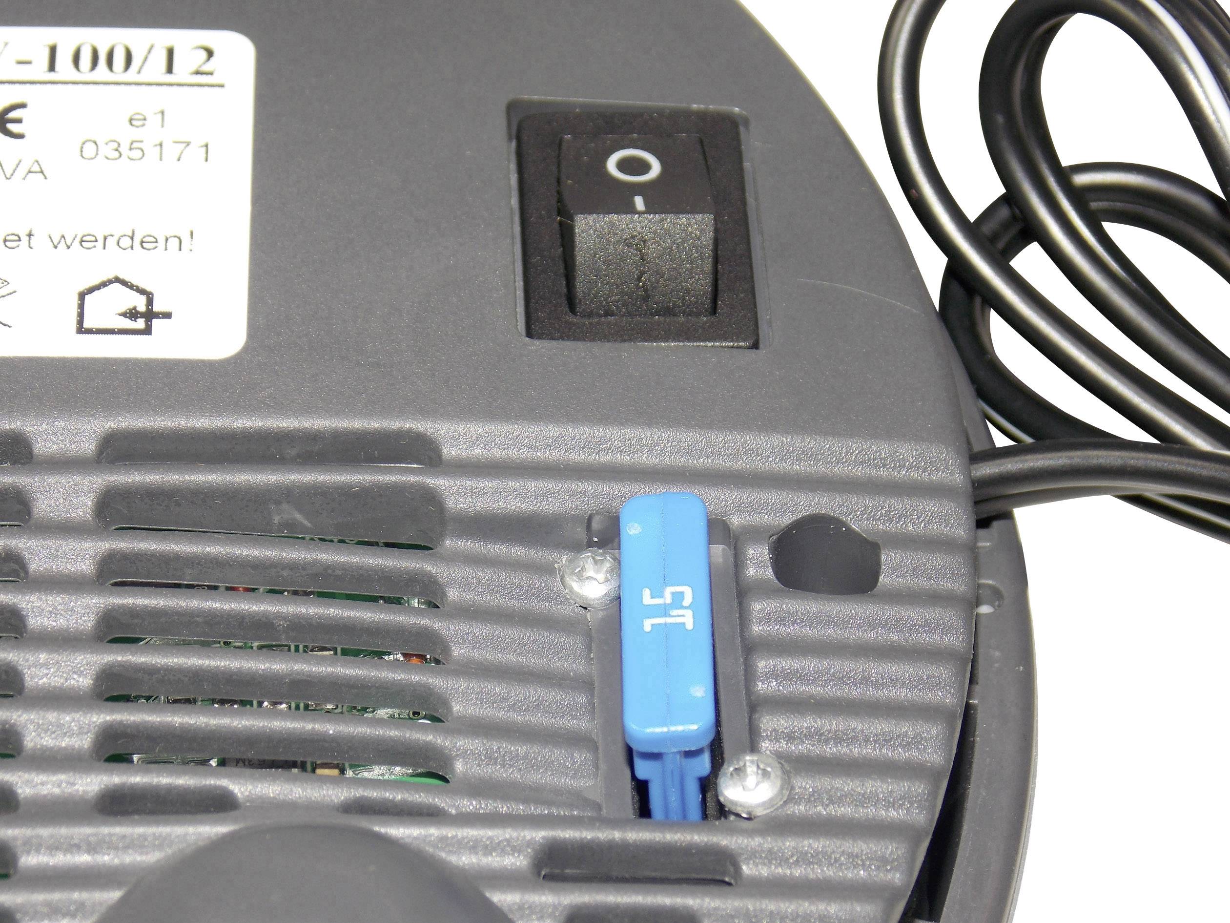 VOLTCRAFT Wechselrichter SW-100 12V 100W 12 V/DC - 230 V/AC Lüfterlos