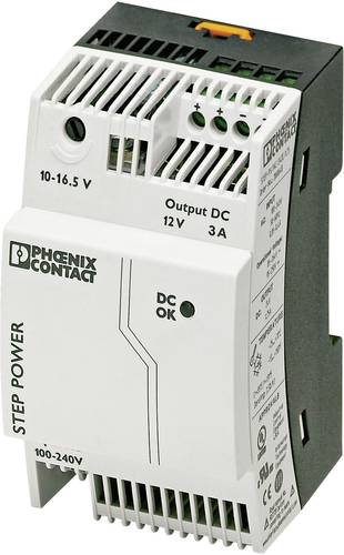 Phoenix Contact 2868570 Hutschienen-Netzteil (DIN-Rail) 12 V/DC 3.3 A 36 W Anzahl Ausgänge:1 x Inha