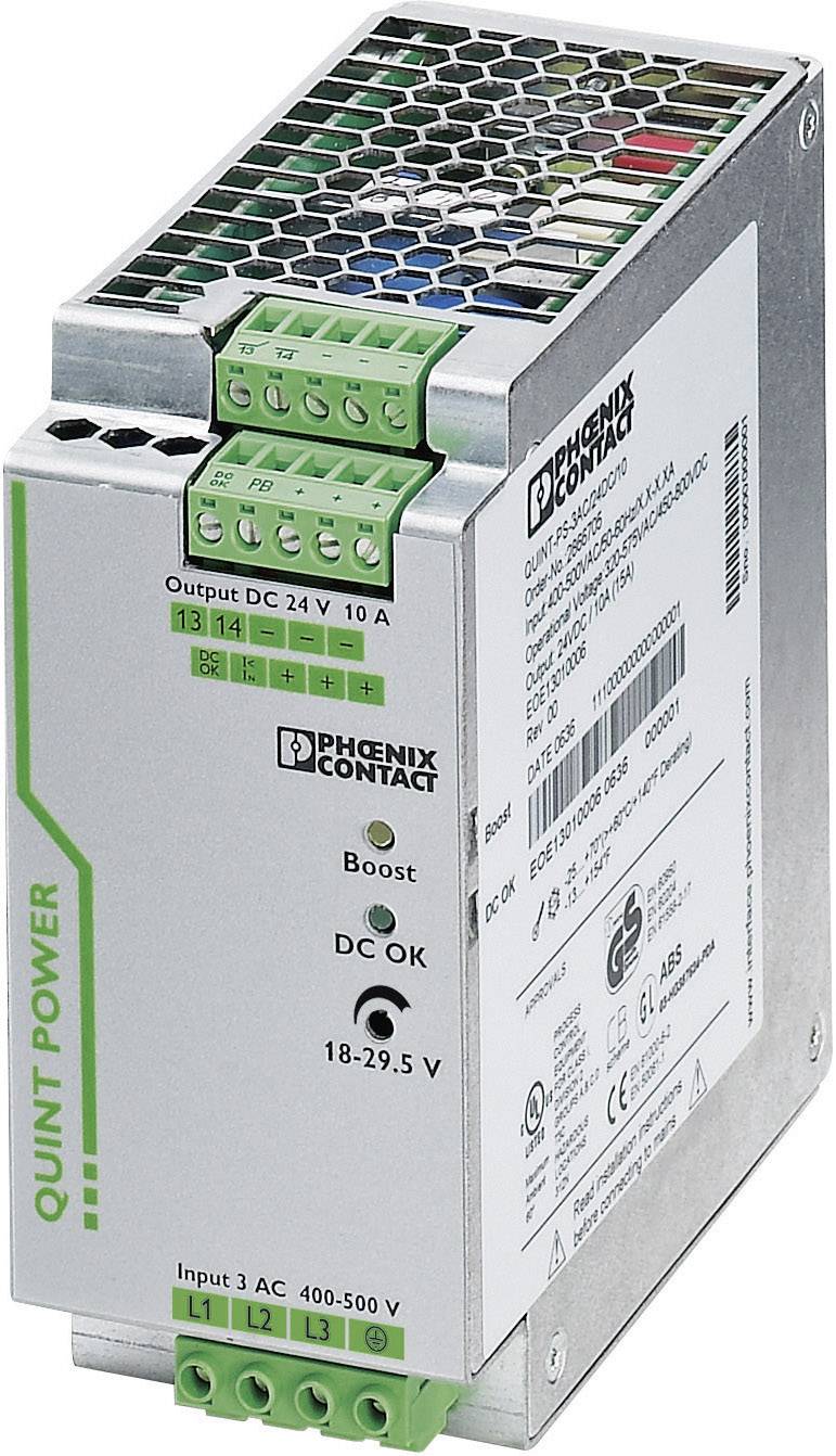 Phoenix Contact 2866705 Hutschienen-Netzteil (DIN-Rail) 24 V/DC 10 A 240 W Anzahl Ausgänge:1 x Inha