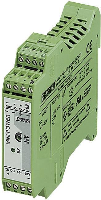 Phoenix Contact 2866271 Hutschienen-Netzteil (DIN-Rail) 24 V/DC 1A 24W Anzahl Ausgänge:1 x Inhalt 1St.