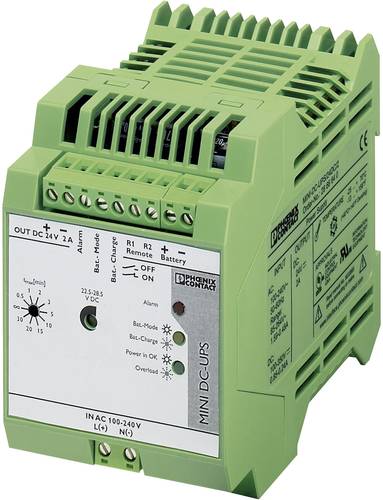 MINI-DC-UPS/24DC/2 Industrielle USV-Anlage (DIN Rail)