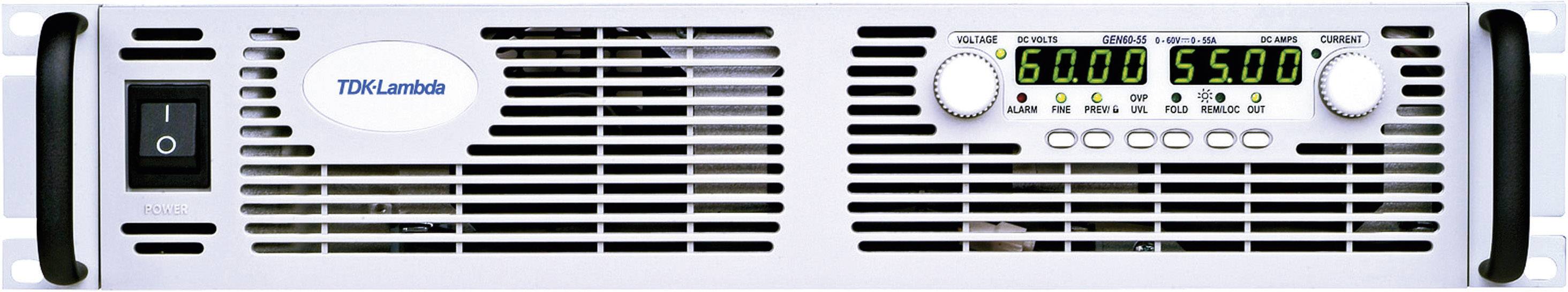 TDK-Lambda GEN60-55-1P230 19 Zoll Labornetzgerät, einstellbar 0 - 60 V/DC 0 - 55A 3300W 1 x RS-232, RS-485 programmierbar