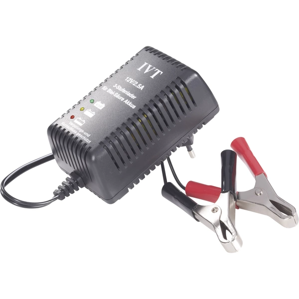IVT Bleiakku-Ladegerät Bleilader 2500 12V Ladestrom (max.) 2.7A IVT Bleiakku-Ladegerät Bleilader 2500 12V Ladestrom (max.) 2.7A