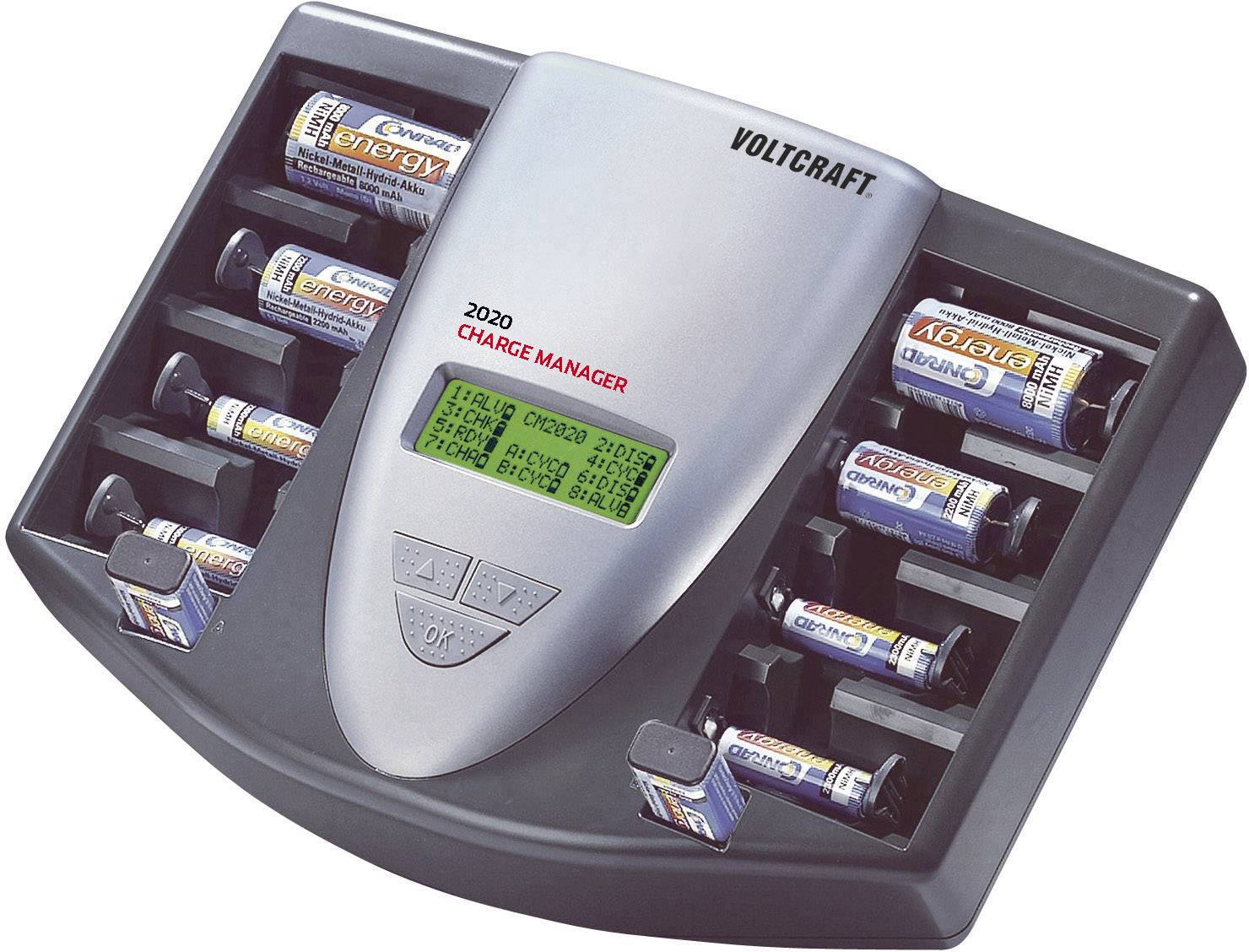 VOLTCRAFT CM2020 NiMH, NiCd Micro (AAA), Mignon (AA), Baby (C), Mono (D), 9 V Block