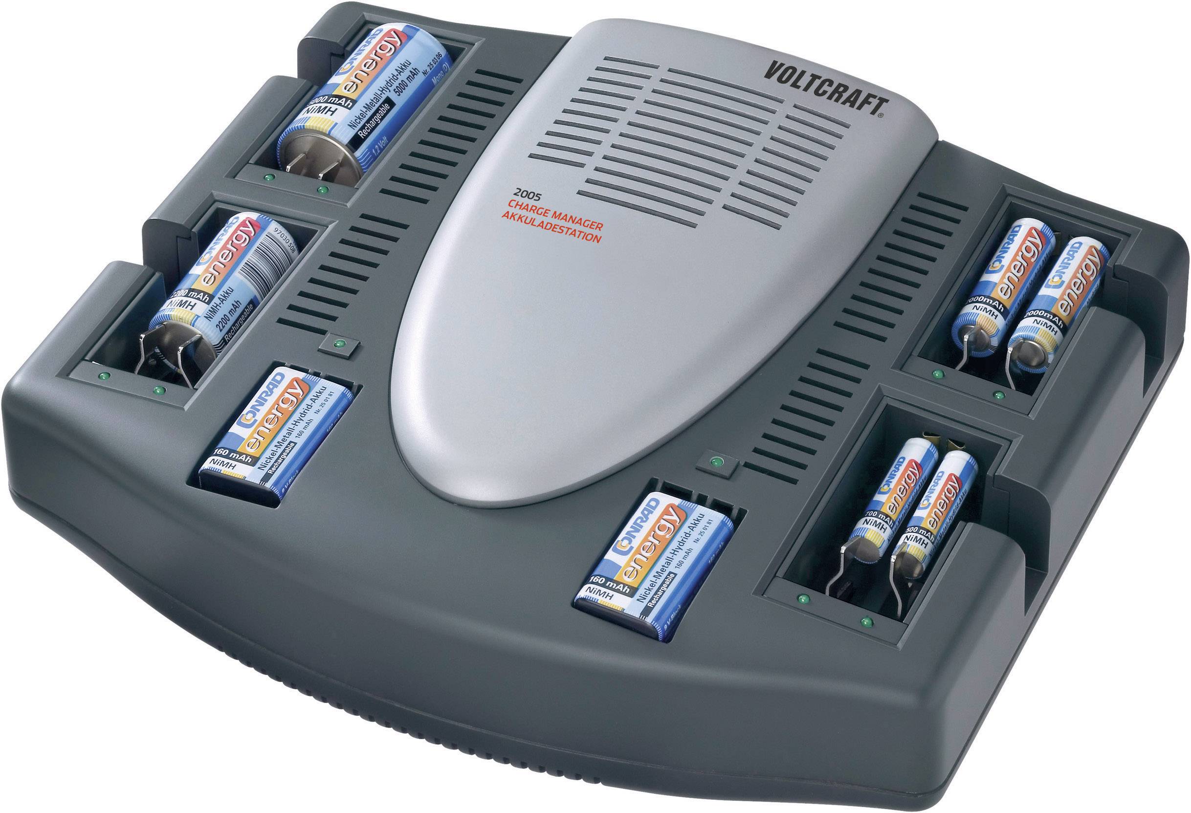 VOLTCRAFT CM2005 NiCd, NiMH Micro (AAA), Mignon (AA), Baby (C), Mono (D), 9 V Block