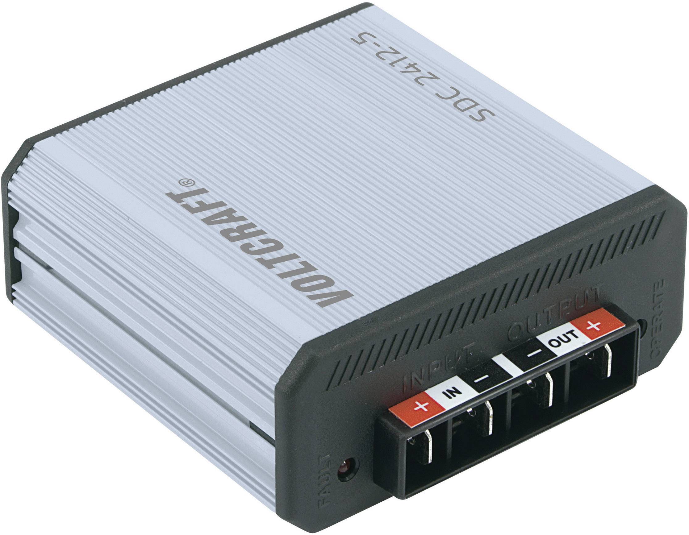VOLTCRAFT SDC 2412-5 DC/DC-Wandler 24 V/DC - 13.8 V/DC/7A 70W