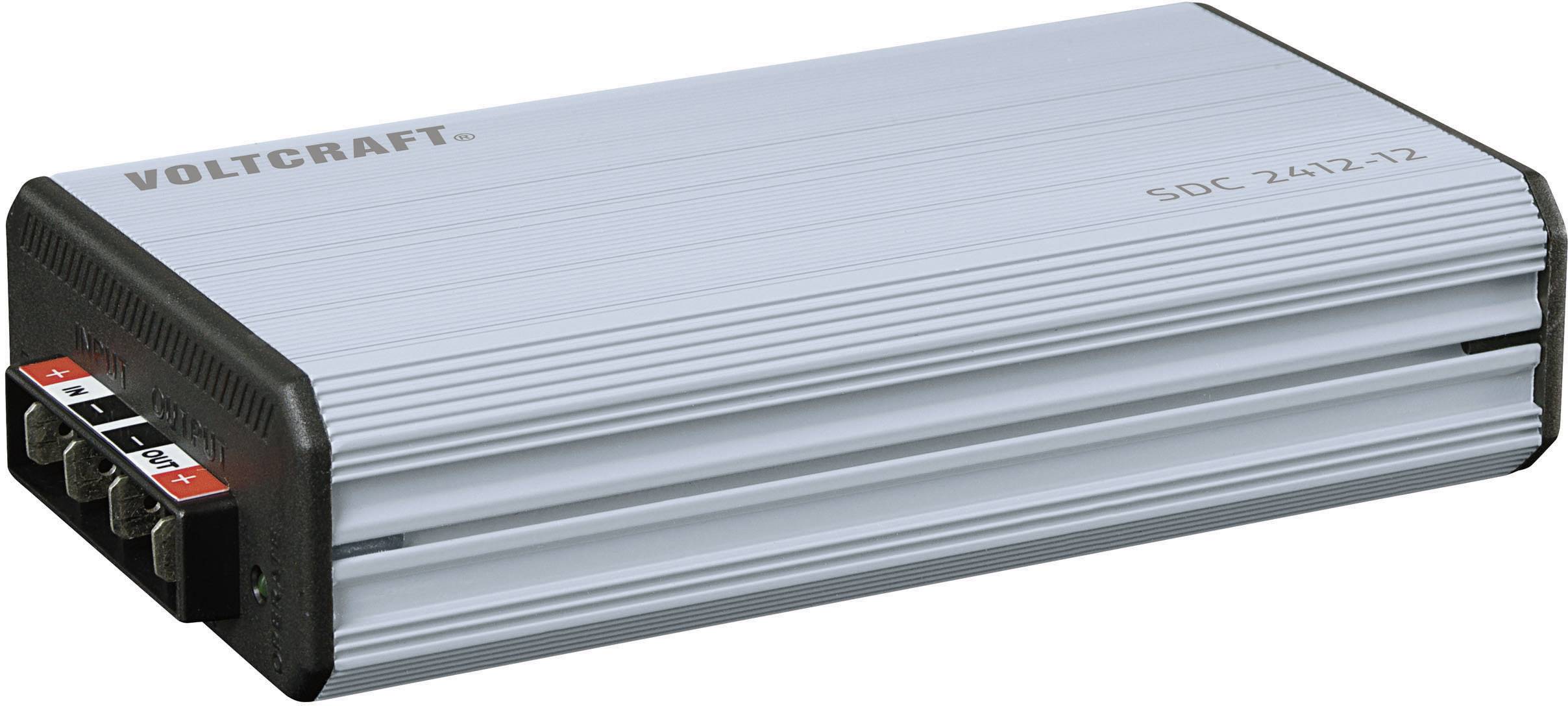 VOLTCRAFT SDC-2412-12 DC/DC-Wandler 24 V/DC - 13.8 V/DC/16A 166W