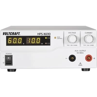 VOLTCRAFT HPS-16010 Labornetzgerät, einstellbar 1 - 60 V/DC 0 - 10 A 600 W Remote Anzahl Ausgänge 1 VOLTCRAFT HPS-16010 Labornetzgerät, einstellbar 1 - 60 V/DC 0 - 10 A 600 W Remote Anzahl Ausgänge 1