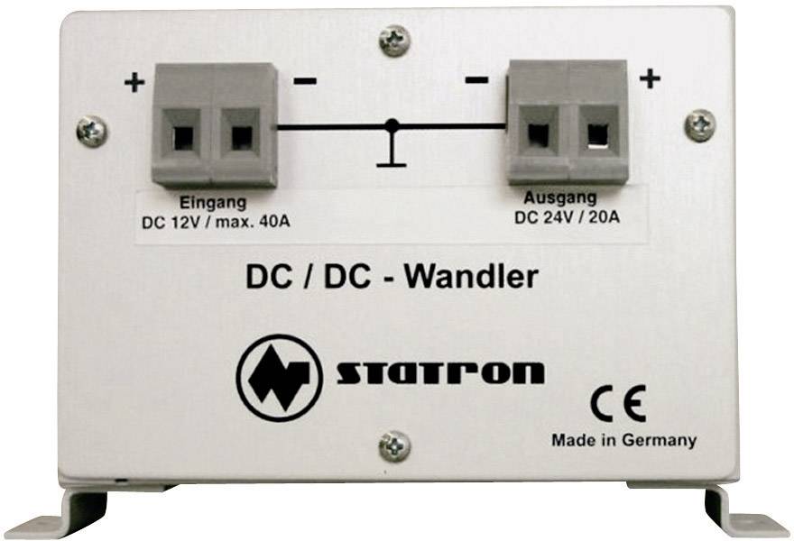 Statron 2239.6 DC/DC-Wandler 12 V/DC - 24 V/DC/20A 480W