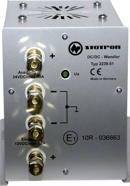 Statron 2239.61 DC/DC-Wandler 12 V/DC - 24 V/DC/30A 720W