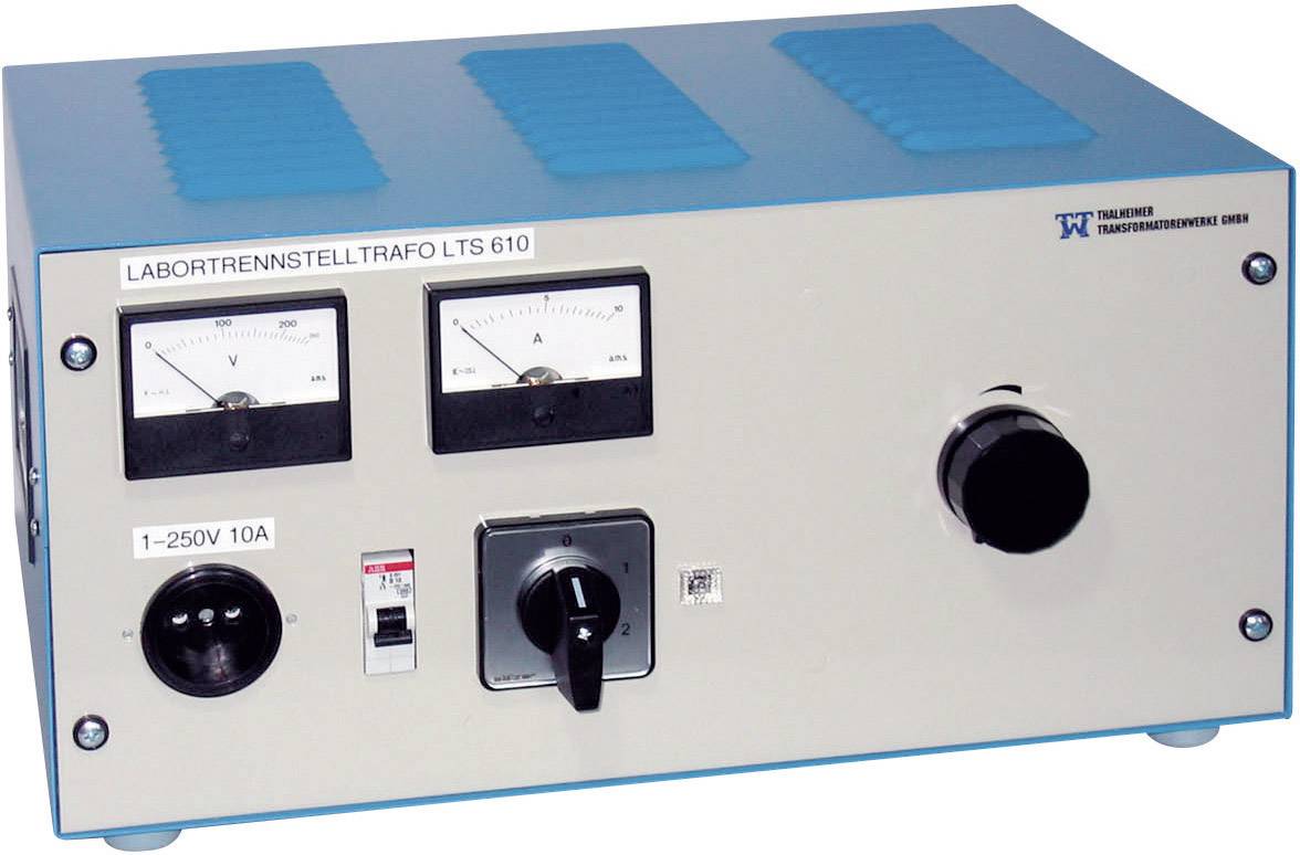 Thalheimer LTS 610 Labor-Trenntrafo einstellbar 2500 VA Anzahl Ausgänge: 1 x 2 - 250 V/AC