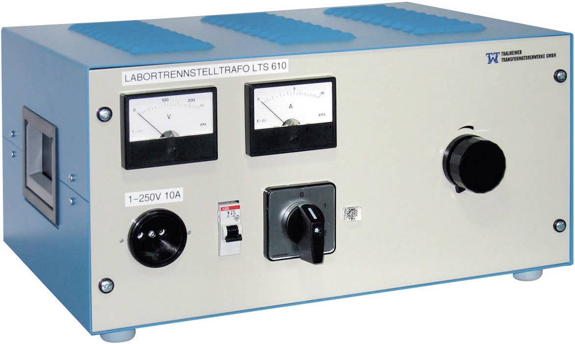 Thalheimer LTS 610 Labor-Trenntrafo einstellbar 2500 VA Anzahl Ausgänge: 1 x 2 - 250 V/AC