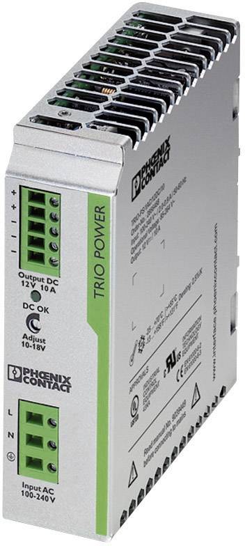 Phoenix Contact 2866488 Hutschienen-Netzteil (DIN-Rail) 12 V/DC 10 A 120 W Anzahl Ausgänge:1 x Inhalt 1 St.