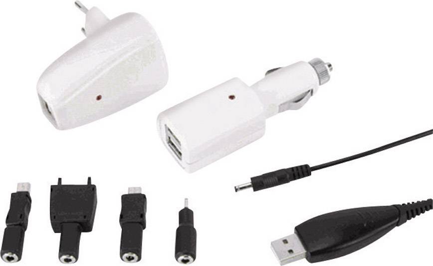 HyCell Universal USB&MobilePhone Charger USB-Ladegerät 5 W Steckdose, KFZ, LKW Ausgangsstrom (max.) 1000 mA Anzahl Ausgänge: 1 x USB, Mini-USB, Micr