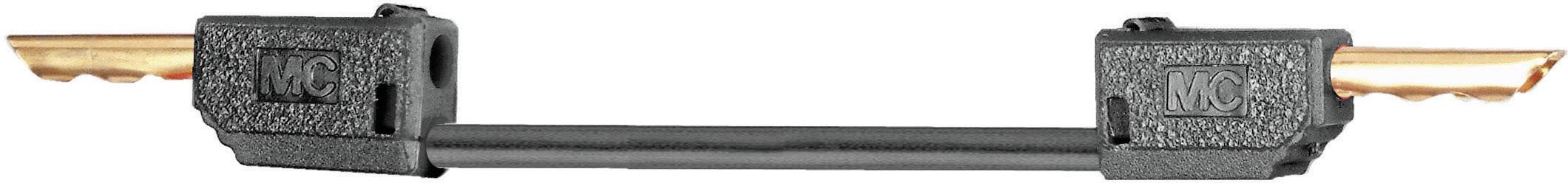 Stäubli LK2-F 30cm sw Messleitung Lamellenstecker 2mm Lamellenstecker 2mm 30.00cm Schwarz 1St.