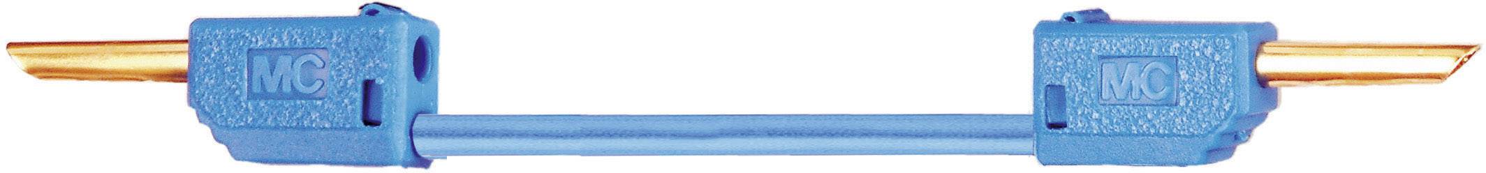 Stäubli LK2-F 60cm bl Messleitung [Lamellenstecker 2 mm - Lamellenstecker 2 mm] 0.60 m Blau 1 St.