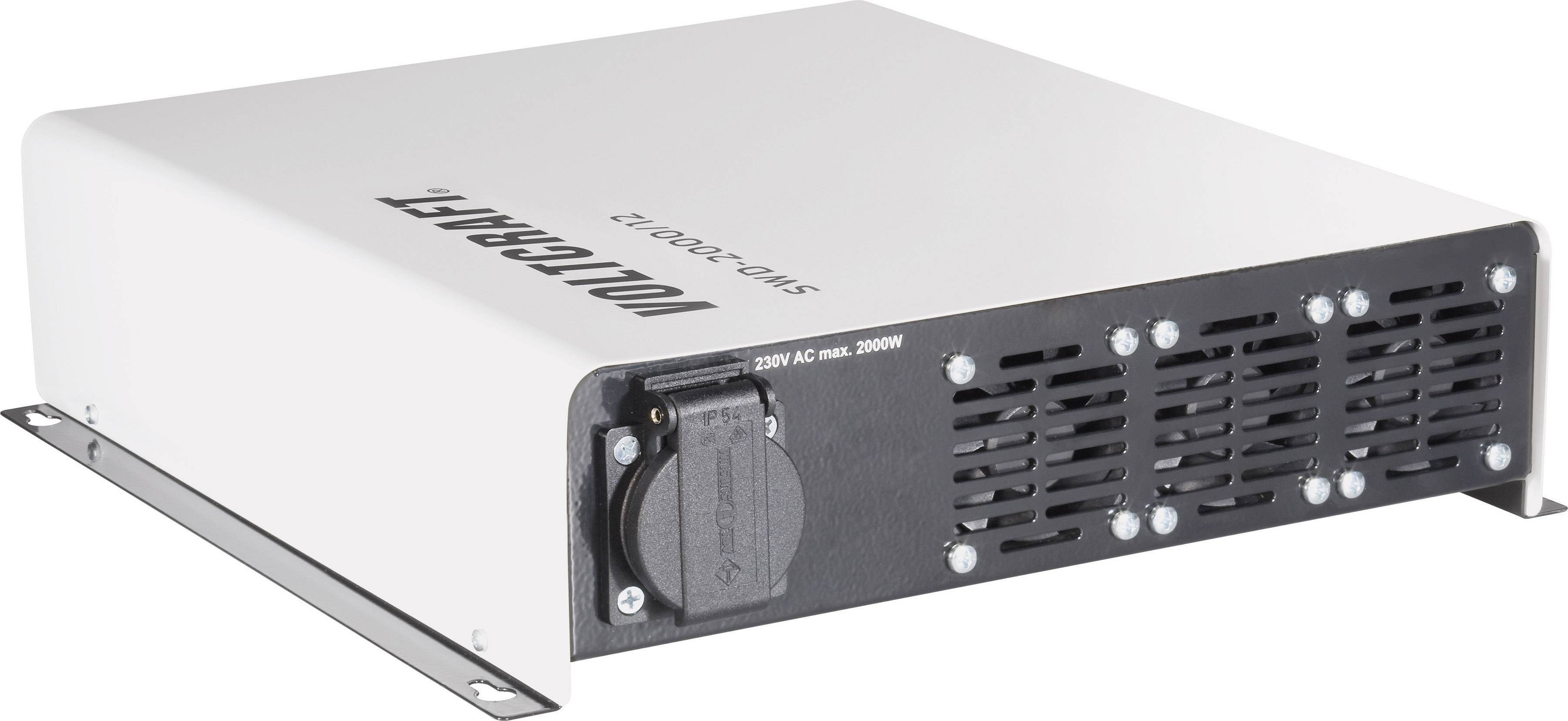 VOLTCRAFT Wechselrichter SWD-2000/24 2000W 24 V/DC - 230 V/AC Fernbedienbar