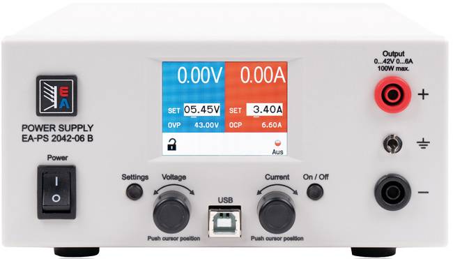 EA Elektro Automatik EA-PS 2084-03B Labornetzgerät, einstellbar 0 - 84 0 - 3 A 100 W USB fernsteuerbar Anzahl Ausgänge 1 x