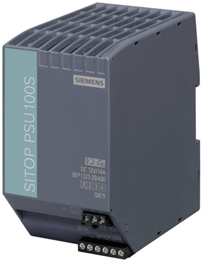 Siemens 6EP13232BA00 Hutschienen-Netzteil (DIN-Rail) 12 V/DC 14 A 120 W Anzahl Ausgänge:1 x Inhalt