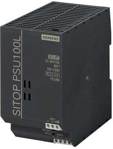 Siemens SITOP PSU100L 24 V/10 A Hutschienen-Netzteil (DIN-Rail)  24 V/DC 10 A 240 W 1 x
