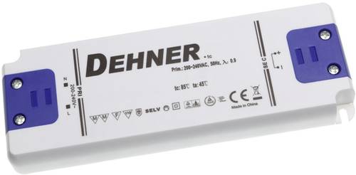 Dehner Elektronik LED 24V150W-MM LED-Trafo Konstantspannung 150W 0 - 6.25A 24 V/DC Möbelzulassung