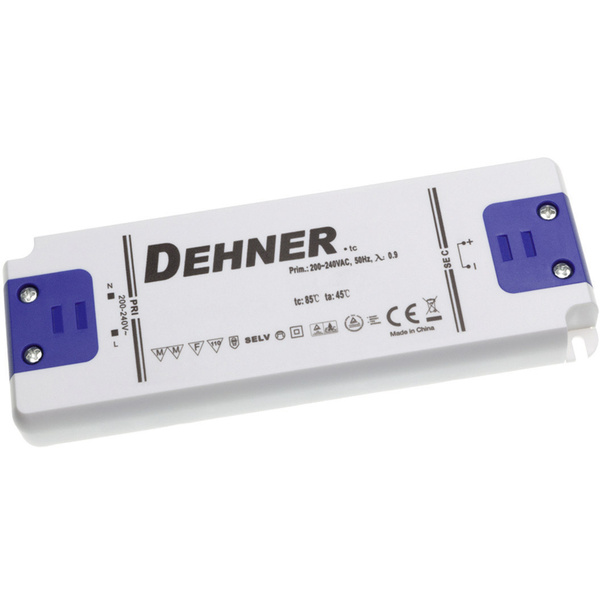 Dehner Elektronik LED 12V 150W-MM LED-Trafo Konstantspannung 132W 0 - 11A 12 V/DC Möbelzulassung 1St.