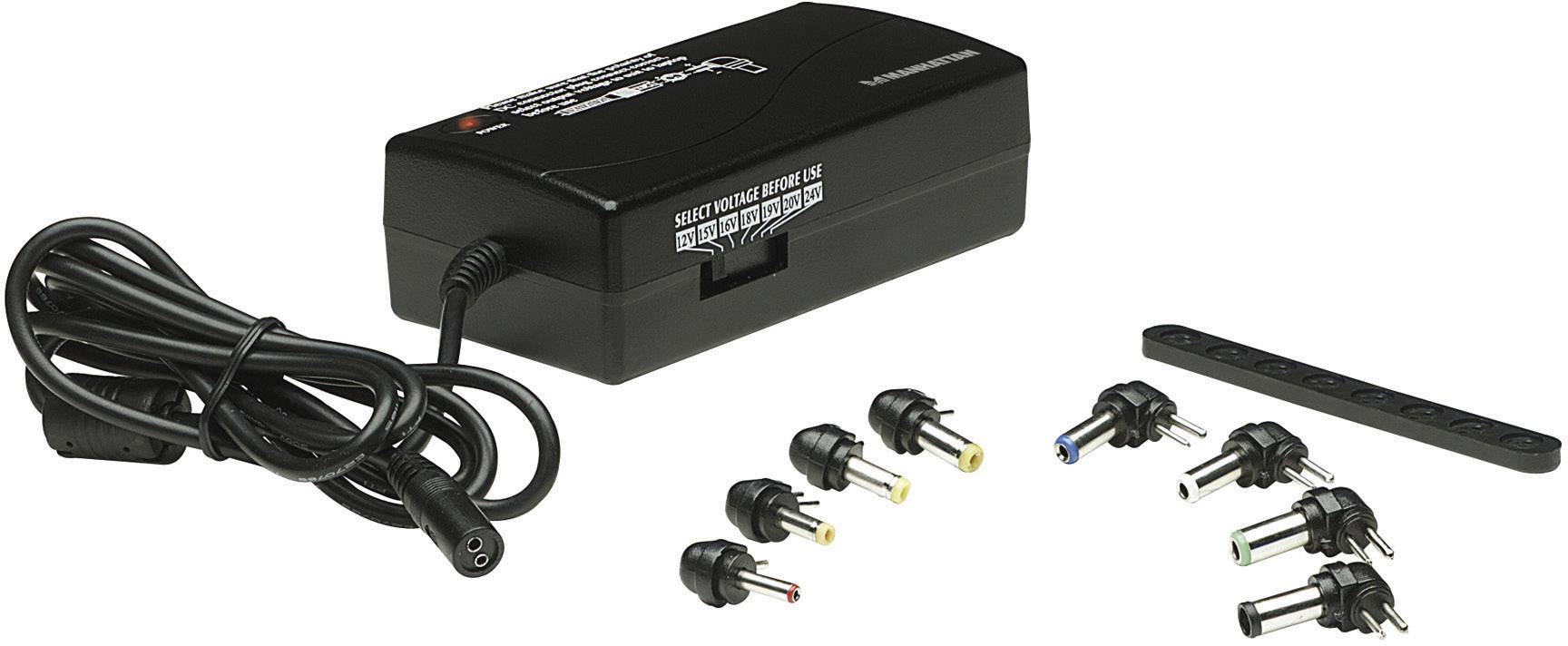 Manhattan 100854 Notebook-Netzteil 70 W 12 V/DC, 15 V/DC, 16 V/DC, 18 V/DC, 19 V/DC, 20 V/DC, 24 V/