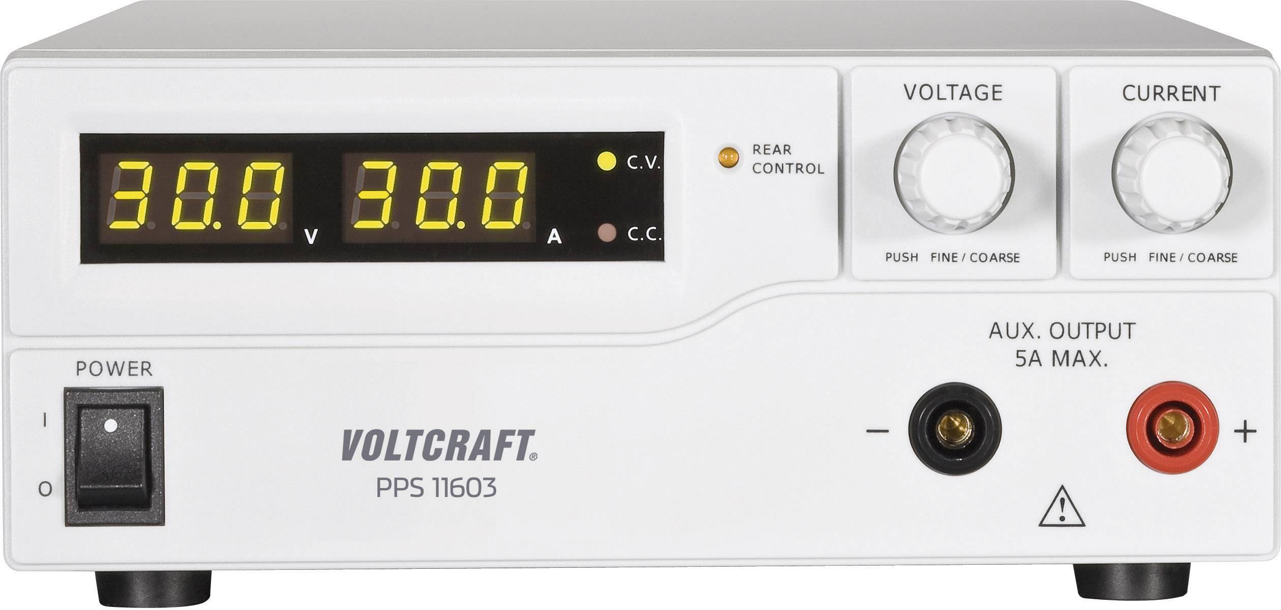 VOLTCRAFT PPS-11603 Labornetzgerät, einstellbar 1 - 60 V/DC 0 - 2.5A 160W USB, Remote programmierbar Anzahl Ausgänge 2 x