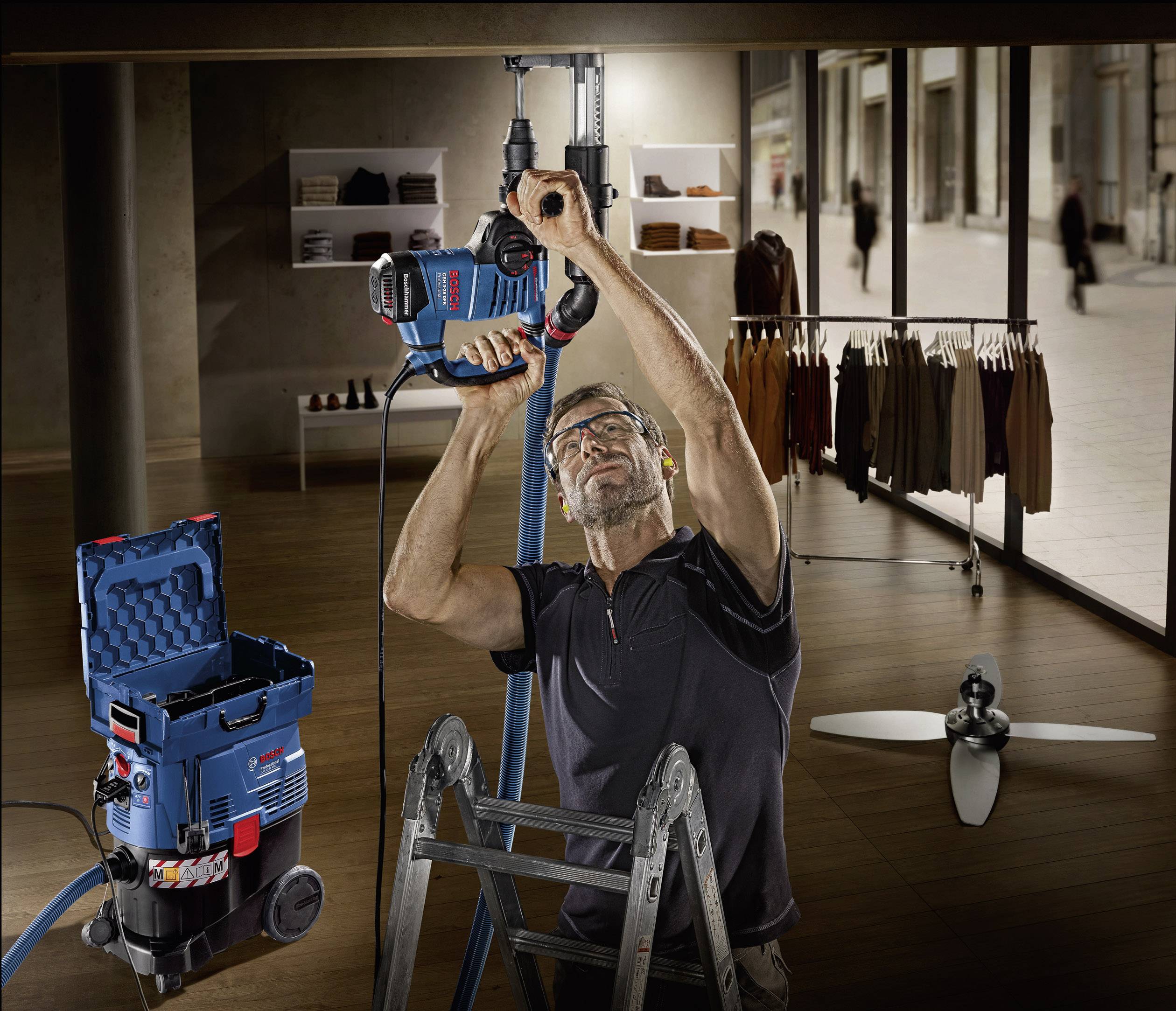 Bosch Professional GBH 3-28 DFR SDS-Plus-Bohrhammer 800W inkl. Koffer