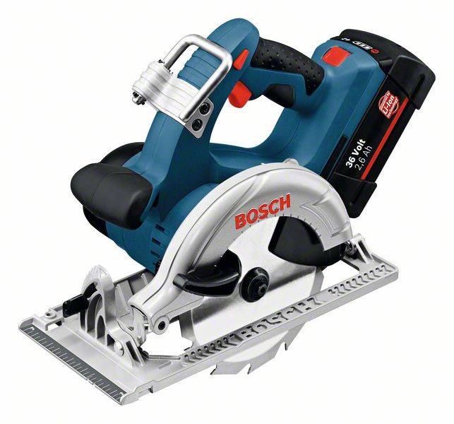 Bosch Professional GKS 36 V-LI Akku-Handkreissäge inkl. 2. Akku, inkl. Koffer 36 V 2.6 Ah
