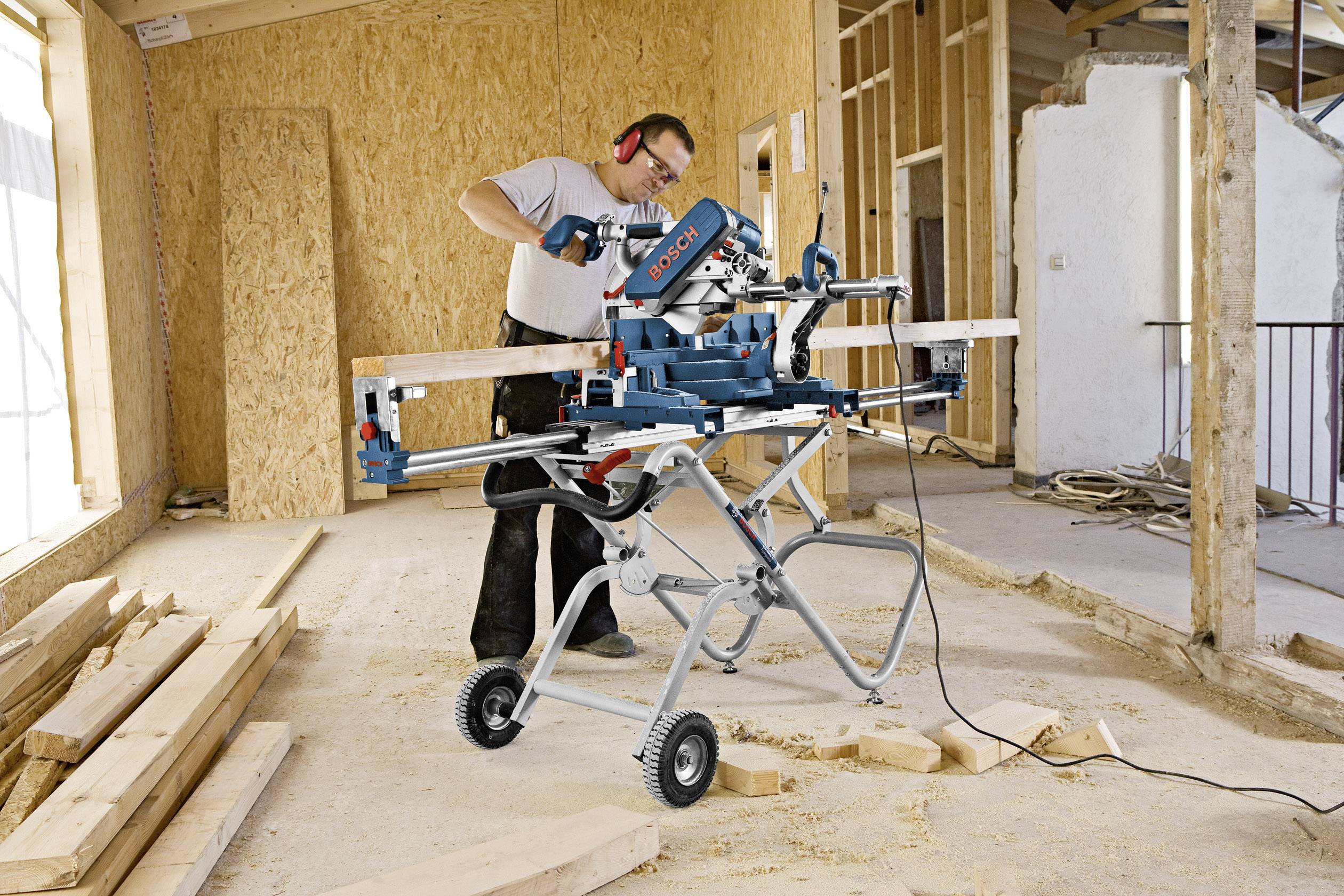 Bosch Professional 0601B12100 Transport- und Arbeitstisch GTA 2500W