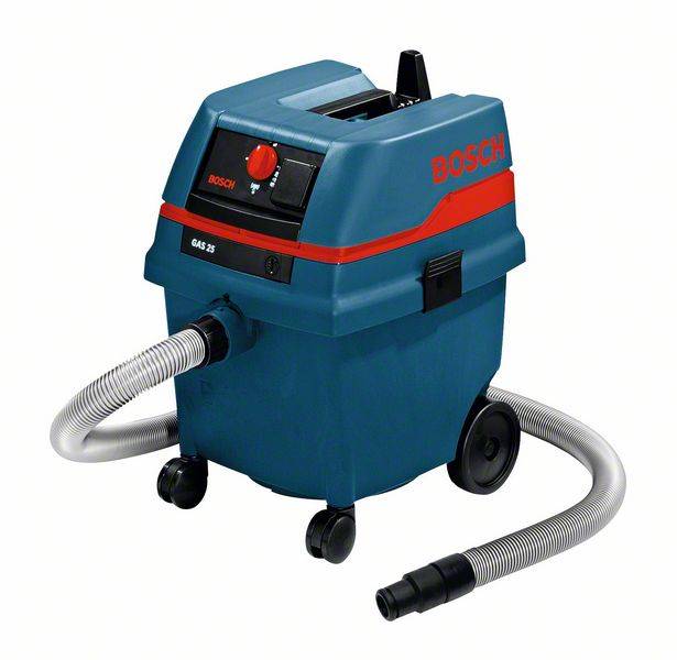Bosch Professional GAS 25 L SFC 0601979103 Nass-/Trockensauger 1200 W 25 l halbautomatische Filterreinigung, Staubklasse L zertifiziert