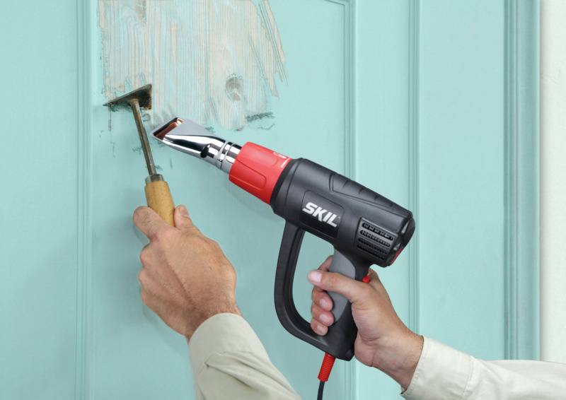 SKIL F0158004AA 8004 AA Heißluftgebläse mit Zubehör, inkl. Koffer 2000W