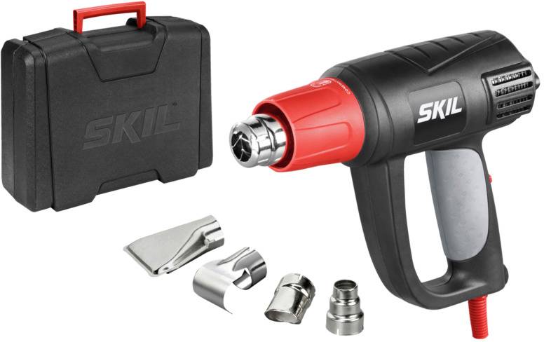 SKIL F0158004AA 8004 AA Heißluftgebläse mit Zubehör, inkl. Koffer 2000 W