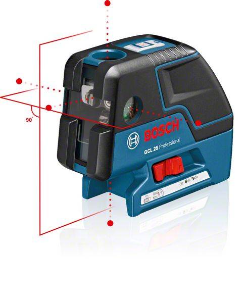 Bosch Professional GCL 25 + BS 150 P Punktlaser selbstnivellierend, inkl. Stativ