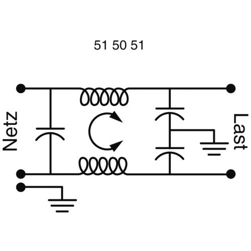 Yunpen YB01A1 Netzfilter mit Kaltgerätebuchse 250 V/AC 1A 3.7 mH (L x B x H) 57 x 25.25 x 52.3mm 1St.
