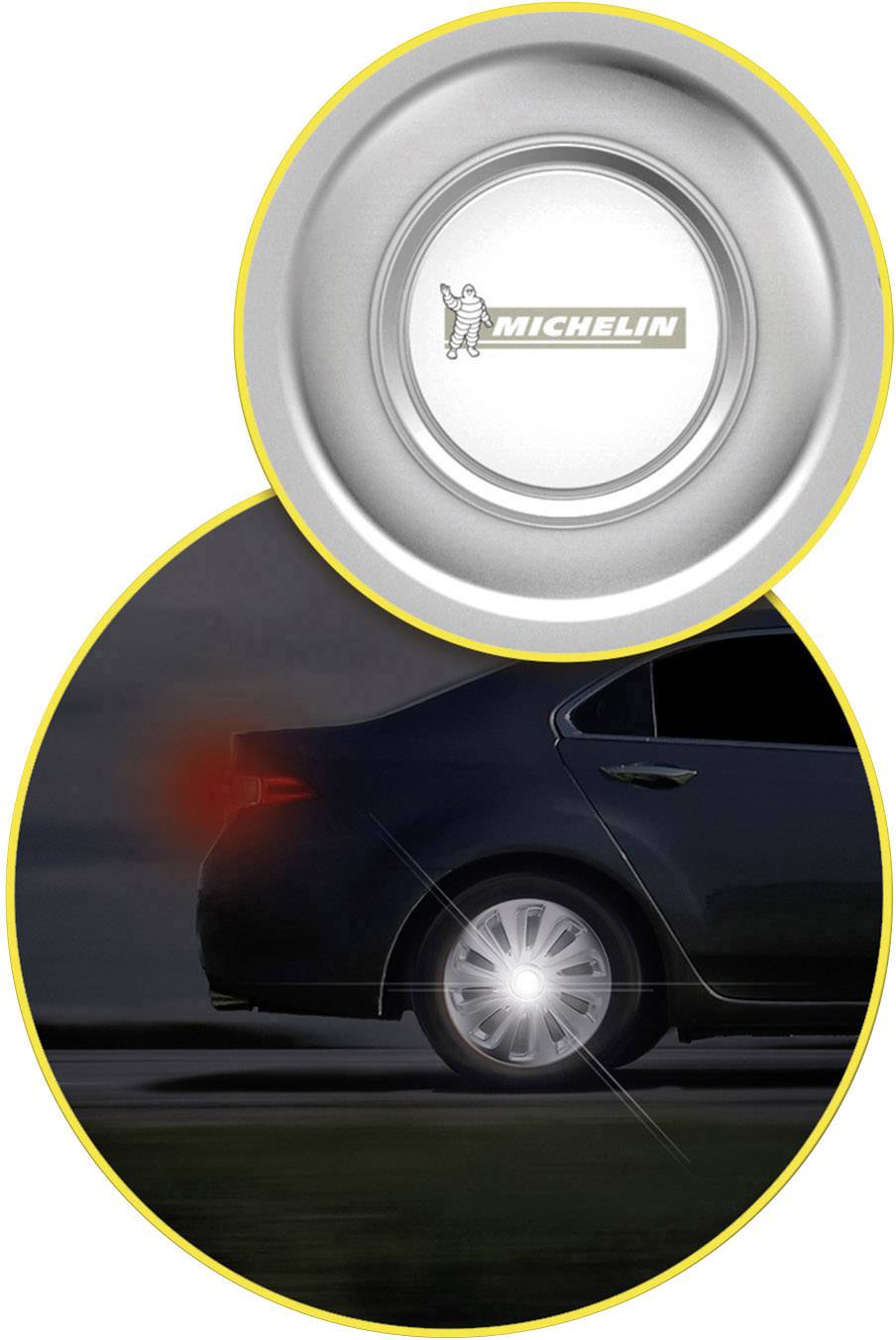 Michelin Céline Radkappen R16 Silber, Chrom 4 St.