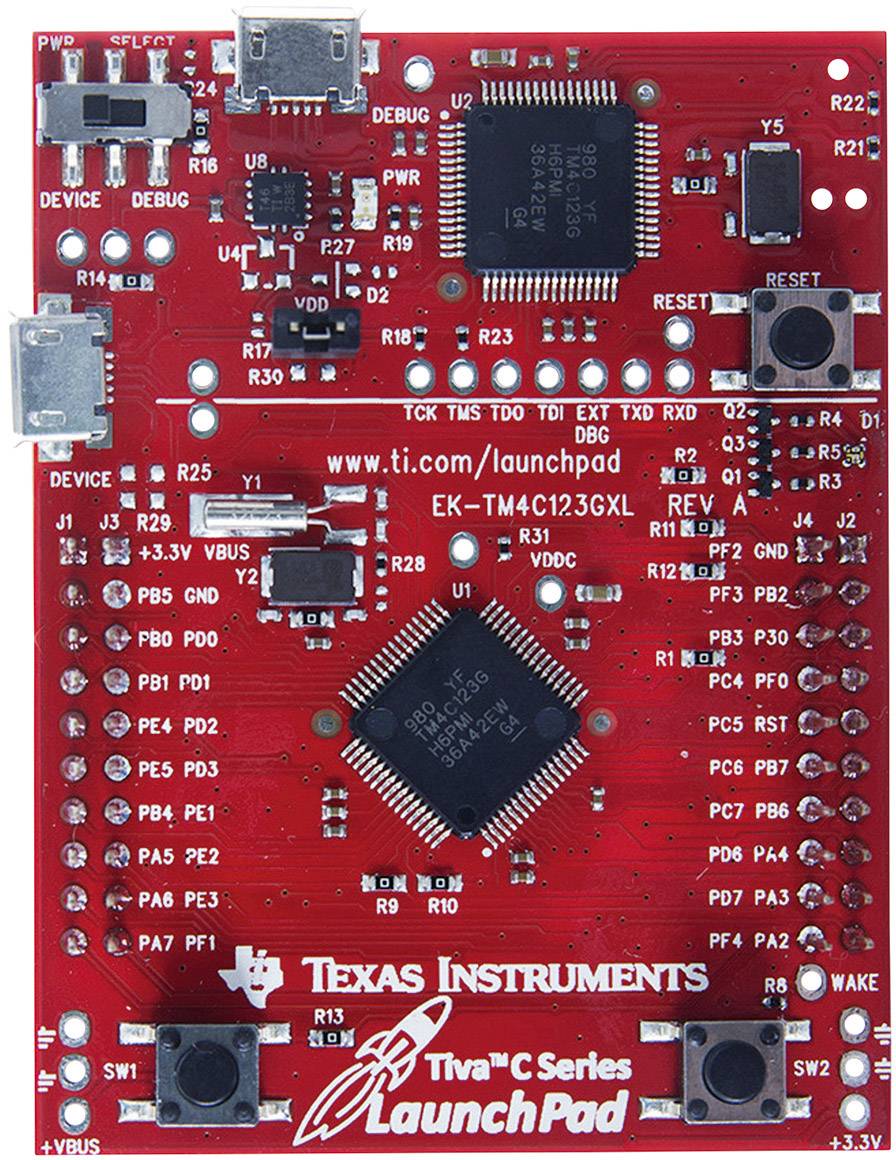 Texas Instruments Entwicklungsboard EK-TM4C123GXL