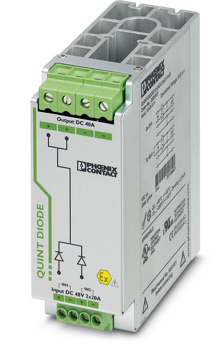 Phoenix Contact 2320160 Hutschienen-Redundanz-Modul (DIN-Rail) 40 A Anzahl Ausgänge: 1 x