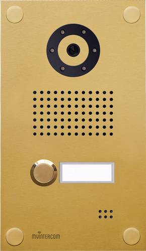myi0004 IP-Video-Türsprechanlage LAN Außeneinheit 1 Familienhaus Gold