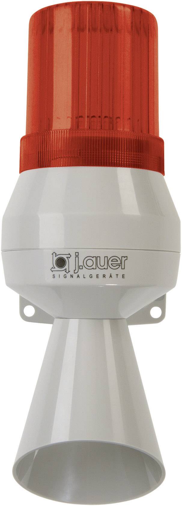 Auer Signalgeräte Kombi-Signalgeber KLL Rot Dauerlicht, Dauerton 24 V/DC